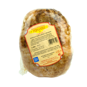Pollo relleno asado Fernández